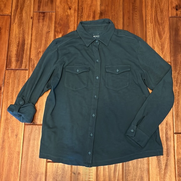 Columbia Womens Lightweight Button Down Shirt Size 1X - Picture 4 of 13